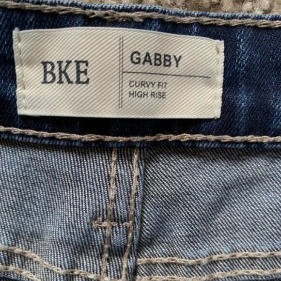 BKE Jeans Size 30 Gabby Curvy Fit High Rise Stretch Blue Denim Pants - Picture 4 of 4